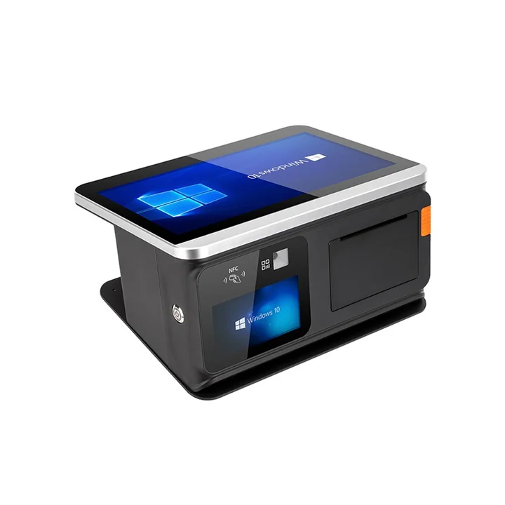 Terminal POS doble pantalla i3 con impresora y escáner
