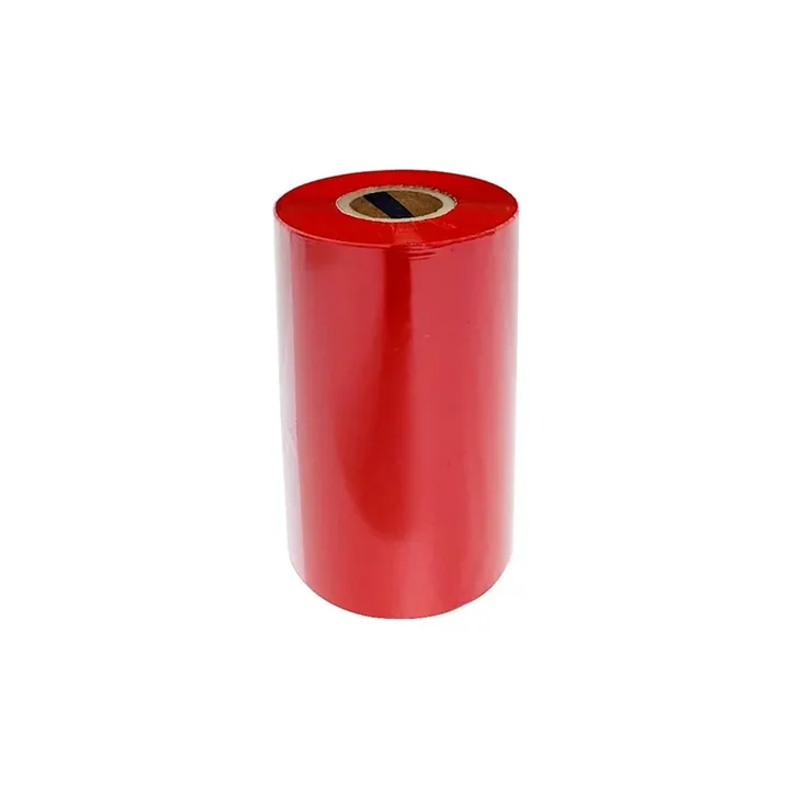 Ribbon rojo cera 110mm × 300m