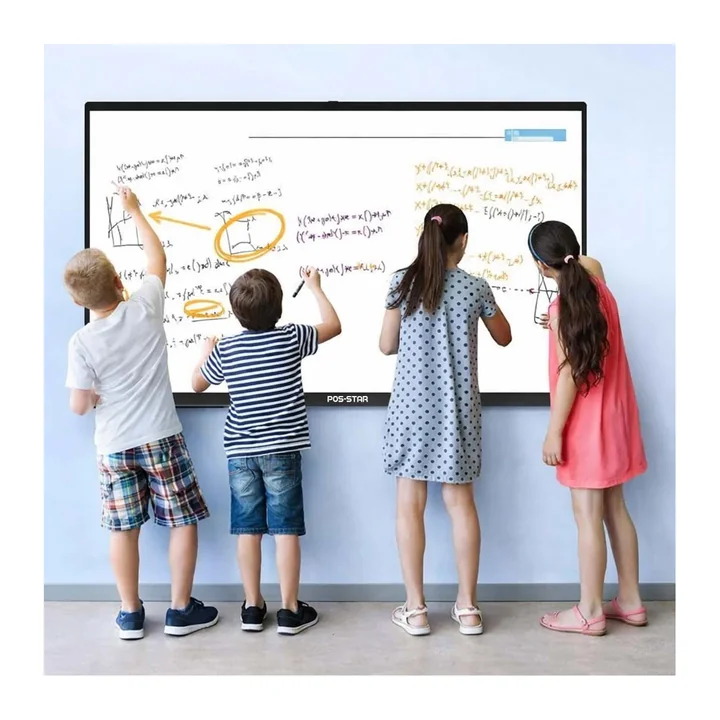 Pantalla interactiva táctil 75" 4K (con rack)